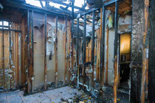 Professional Fire Damage Assessment technician working in Mitchell, NE